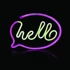 NEON LED Stropna rasvjeta "Hello" FM-NL41 